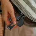thumbnail image 3 of BRIGHTFUFU Security Door Lock Portable Design For Travelers Black 1Pack, 3 of 8