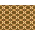 thumbnail image 1 of Ahgly Company Machine Washable Indoor Rectangle Transitional Mahogany Brown Area Rugs, 2' x 5', 1 of 7