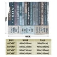 thumbnail image 3 of To My Son Blanket Gifts For Kids Adults - Lightweight Throw Blanket For Bedroom Living Room Decor Soft Fuzzy Fleece Cozy Plush Bed Couch 80"X60", 3 of 7