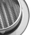 thumbnail image 2 of Goodhd 80mm/100mm/120mm/160mm Sortie d'Aération en Acier Inoxydable à Persiennes Rondes, 2 of 5