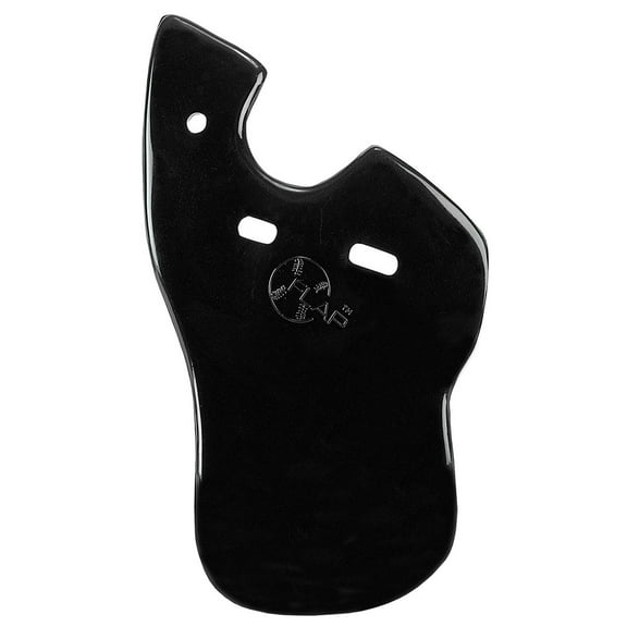 Markwort C-Flap Jaw and Cheek Protection for Left Handed Batter - Black