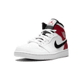 thumbnail image 4 of JORDAN MENS Air Jordan 1 Mid "White Chicago" 554724 116 554724 116 from Stadium Goods, 4 of 6