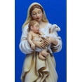 thumbnail image 3 of 6 Inch Madonna with Child and Lamb Hugging Embrace Statue Figurine, 3 of 3