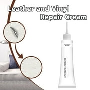 Professional Leather Repair Kit - 20ml Filler Cream with 5-Color Matching System for Car Seats/Shoes/Bags