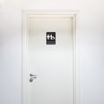 thumbnail image 4 of YSNOOWE Señal Para Puerta Unisex En Acrílico Autoadhesiva Color Negro Para Oficina Y, 4 of 6