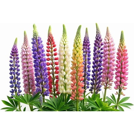 100 Lupine Flower Seeds for Planting - Very Easy to Grow