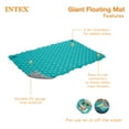 thumbnail image 4 of Intex Giant 9.5' Inflatable Floating Swimming Pool Lake Mat (3 Pack), 4 of 12