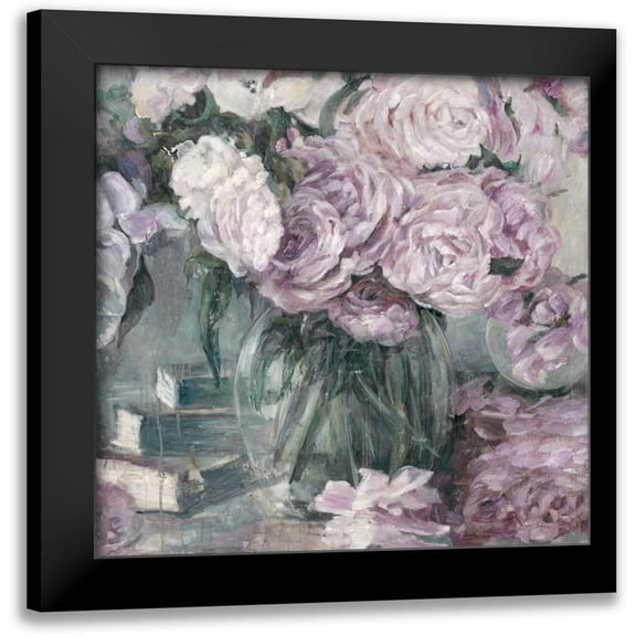 Theodosiou, Matina 12x12 Black Modern Framed Museum Art Print Titled - English Countryside Bouquette