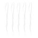 thumbnail image 1 of BRIGHTFUFU Cuerdas colgantes decorativas de 5pcs, correas para el cuello para tarjeta de trabajo Tarjeta de cofre Tarjeta de identificación de marca de la escuela (Blanco), 1 of 8