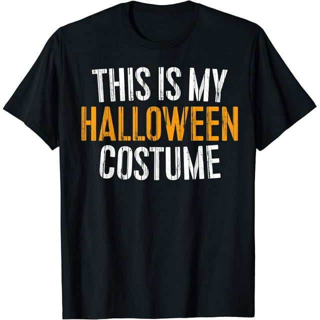 Ceci Est Mon Costume d'Halloween T-Shirt T-Shirt - comme sur L'Image - L