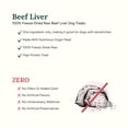 thumbnail image 3 of 360 Pet Nutrition Freeze Dried Raw Beef Liver Dog Treats, 4oz, 3 of 6