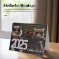 thumbnail image 3 of Stylish Cats Calendar 2025 Wall Calendar , Funny Cat Calendar Wall Calendar Gag Gift, Funny Cat Memes Pics Cat Calendar, 3 of 5