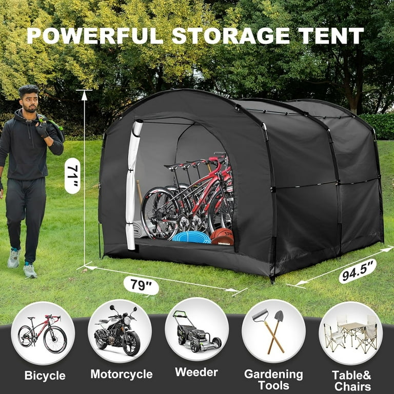 Bike Tent Outdoor Storage Waterproof Bike Shelters Bicycle