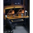 thumbnail image 5 of Electric Standing Desk with Keyboard Tray 55 x 28 inches Height Adjustable Gaming Sit Stand up Desk for Home Office Work, 5 of 10