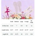thumbnail image 3 of Women's Foldable Ballet Flats – Portable Wedding Travel Dance Shoes with Carry Pouch ( Zebra pattern S ), 3 of 5