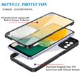 thumbnail image 5 of Allytech Case for Samsung Galaxy A14 5G 6.6 inch 5G (2023), Built-in Screen Protector Full Body Protective Dual-Layer Rugged Clear TPU Back Cover with Silicone Bumper Case for Galaxy A14 5G, Purple, 5 of 8