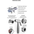 thumbnail image 4 of Bidet Sprayer Hand Shower Bidet Toilet Bidet Spray Stainless Steel Bidet Toilet Sprayer Bidet Sprayer Head For Bidet Kit With Hand Shower, 4 of 5