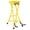 Yellow, variant on 5Core Guitar Stool 3.15" Padded Chair Foldable Heavy Duty Music Seat Built in Foot Rest Guitar Stand