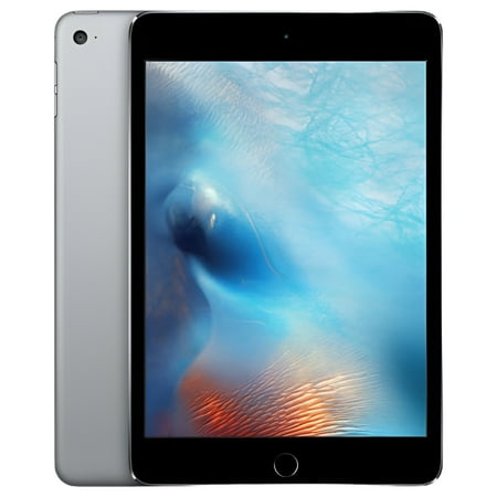 Restored Apple iPad Mini 4 128GB Space Gray (WiFi) (Refurbished)