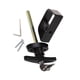 thumbnail image 1 of Kit De Cerradura Con Manija En L Para Puerta De Cobertizo Con 2 Llaves Cerradura Con Manija Antirrobo Cerradura Con Manija De Aleación De Zinc De Alta Fácil De Instalar Para Jardín Al Aire Vogacara TO002041-00, 1 of 6