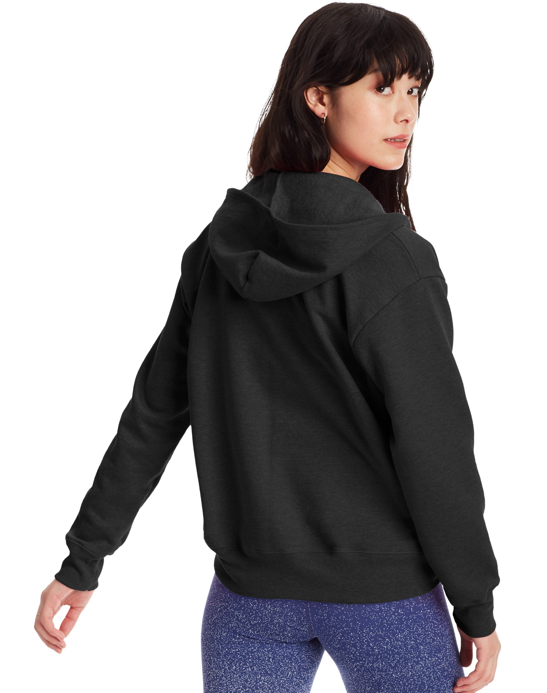Hanes Women's EcoSmart Full-Zip Hooded Sweatshirt