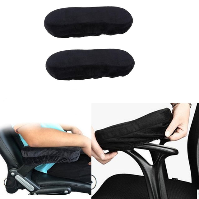 1 Cojín de Poliéster para Reposabrazos para Silla de Oficina en hogar, Cojín Suave para Reposabrazos para Silla de Ordenador, shamjiam Cubre cojines para sillas
