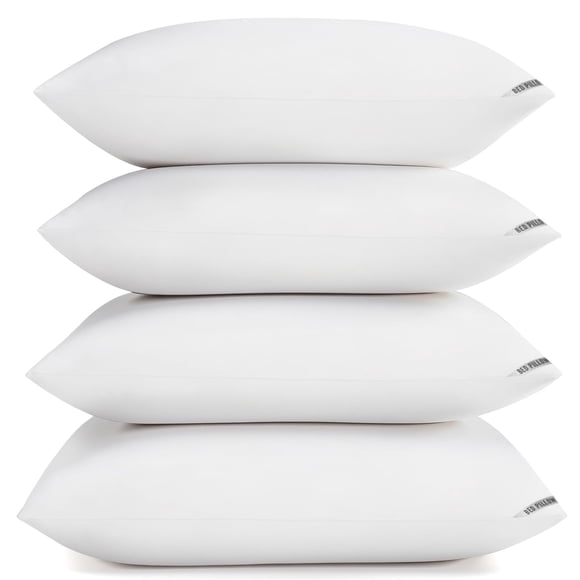 Almohadas de Lujo Piwaal Juego de 4 Tamaño Estándar Alternativa al Plumón