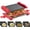 Red, variant on Microwave Sandwich Maker, Toastie Maker, Snack Maker &  Press, Microwavable Metal with Removable Non-Stick Plates,  Cookware, Dishwasher Safe, Orange