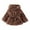 Brown, variant on Girl Winter Coat Leopard Print Thicken Warm Hooded Coat Kids Lined Windproof Outerwear Coats Pink,Sized 12-18 M