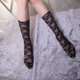 thumbnail image 4 of Calcetines de encaje blanco y negro Medias de mujer Charlotta lolita lolita Medias Calcetines Medias, 4 of 6