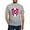 Heather Gray, variant on CafePress - Pepsi Varsity Badge 6 Fitted T Shirt - Fitted T-Shirt, Vintage Fit Soft Cotton Tee