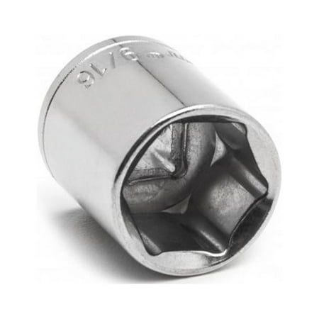 UPC: 0037103316844 | Apex Tool Group 6 Point Standard SAE Sockets  1/4  Dr  9/32  Opg  EA (192-CDS4N)