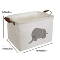 thumbnail image 3 of Rectangular Fabric Laundry Box - Waterproof hamper, 3 of 6