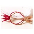 thumbnail image 2 of Forever Fairy Diadema con Corona Brillante para niñas, Diadema con Corona de Princesa para niñas, Diadema para Bodas Dorada y Rosa Roja, Dos Piezas, 2 of 5