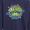 thumbnail image 3 of Toy Story - Aliens Checker Planet - Youth Boys Long Sleeve Graphic T-Shirt, 3 of 5