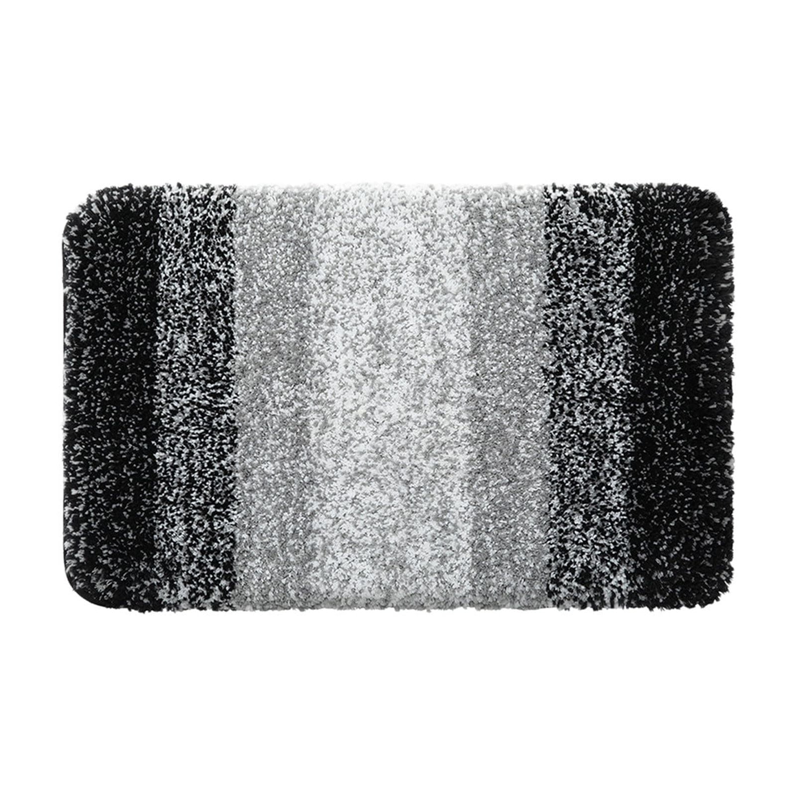 Under $5! InsCrazy Bathroom Rugs Bedroom Mat Flocking Carpet Plushes Rug Bathroom Absorbent Non-Slip Mats Kitchen Foot Mats Machine Wash Bathroom Rugs for Bedroom Bath Tub 20" x 30"