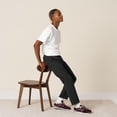thumbnail image 2 of Zapatillas New Balance 574 Core para hombre, color burdeos y blanco 6.5, 2 of 6