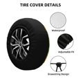 thumbnail image 2 of Fotbe Fresh Corn 1 Funda de Llanta de Repuesto con Estampado, Engrosada, Ajuste Universal para Jeep, Remolque, RV, SUV, Camión-16 inch, 2 of 6