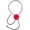 Red, variant on Versatile Pull Chain Wax Cord Necklace Modern Button Accent Jewelry For Women Men Ideal Gift For Birthdays Anniversaries