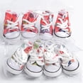 thumbnail image 4 of Pet Dog Boot Denim Canvas Dog Shoes Cat Breathable Casual Shoes Teddy Non-slip Wear Boots For Small Chihuahua Pomeranian Teddy ShopWise Round, 4 of 11