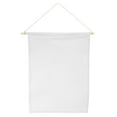 thumbnail image 1 of Uxcell 14" Length Enamel Pin Display Banner Blank Canvas White, 1 of 5