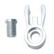 thumbnail image 2 of Colector de tija de manillar con perno plata Sharpla, 2 of 6