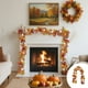 thumbnail image 1 of Decoraciones de Halloween, adornos de Halloween, regalos de Halloween. Guirnalda de hojas de arce colgantes de otoño de 1,7 m, guirnalda de follaje artificial de otoño, decoración de Acción de Gracias, 1 of 6