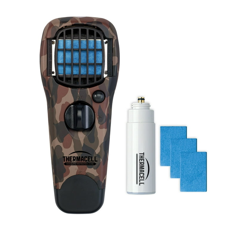 Thermacell Portable Mosquito Repeller, Woodland Camo, 12-Hr