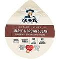 thumbnail image 2 of Quaker Instant Oatmeal, Maple Brown Sugar 1.69Oz (Pack Of 3), 2 of 3