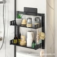 refrigerator shelf free kitchen utensils paper towel hanging