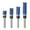 1#, variant on 1/4In Shank Template Trim Hinge Mortising Router Bit Straight End Mill Trimmer Cleaning Flush Trim Tenon Cutter For Woodworking 3# Smile Home