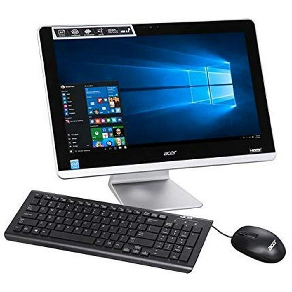 Acer Aspire AZC AllinOne Desktop PC (2016 Model), 19.5Inch Full HD