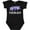AB-Black, variant on Inktastic Colorado Columbine Flowers Boys or Girls Baby Bodysuit