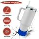 thumbnail image 4 of Uxcell Funda de Botella de Agua de Silicona [2PCS] - Funda Protectora Antideslizante para Proteger Botellas de Agua de Rasguños - [Azul Oscuro - 2.75 IN], 4 of 7
